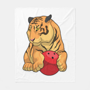 Couverture Polaire Tiger Bowling Bowling boule