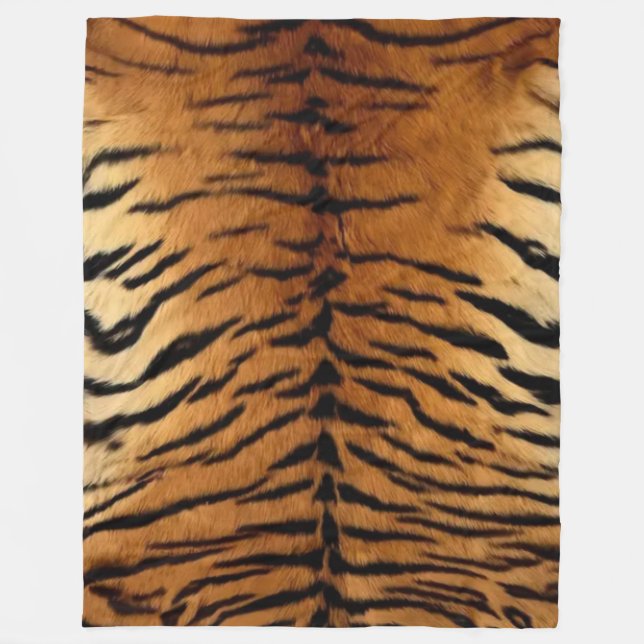 COUVERTURE POLAIRE TIGER SKIN (Devant)
