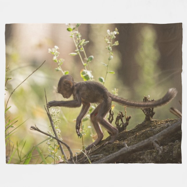 COUVERTURE POLAIRE TINY MONKEY (Devant (Horizontal))