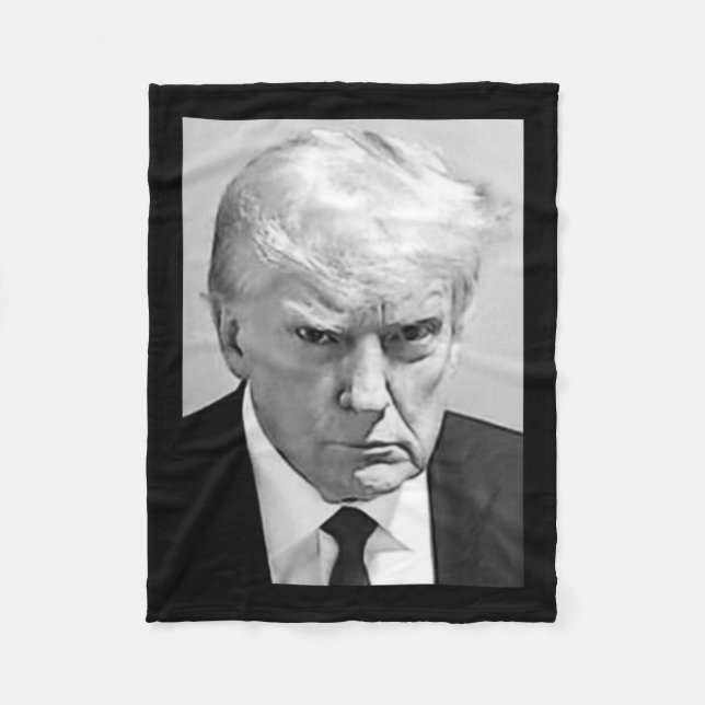 Couverture Polaire Tir de Mug - Donald Trump Tir de Mug (Devant)