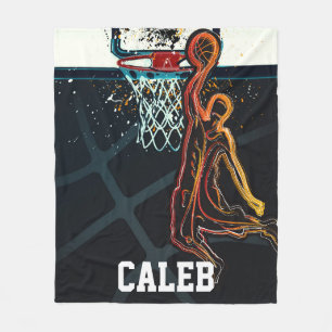 Couverture Polaire Tirée en suspension dunk basket-ball Moderne Urbai