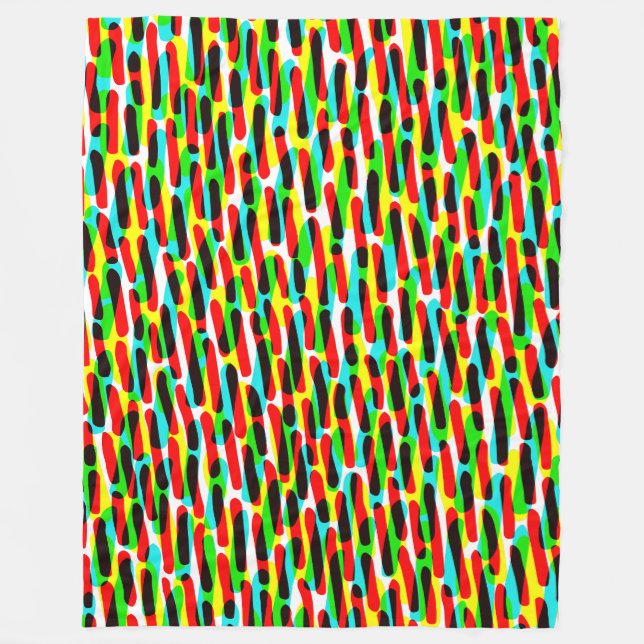 Couverture Polaire Tirets couleur 121216(01) (Devant)