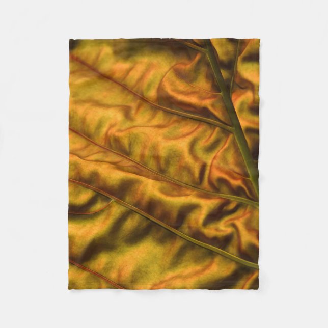 Couverture Polaire Tissu d'or (Devant)