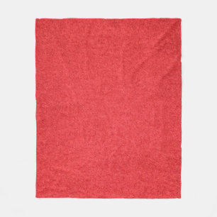 Couverture Polaire Tissu tissu rouge matière textile