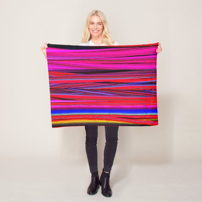 Couverture Polaire Tissus guatémaltèques : trésor de Chichicastenango (En situation)