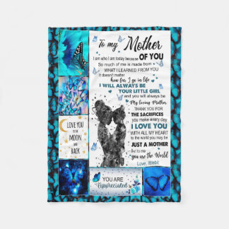 Couverture Polaire to my maman blanket from Son,mothers blanket