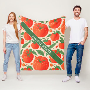 Couverture Polaire Tomato Retro coloré Motif personnalisé