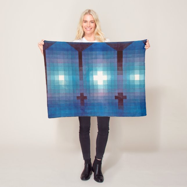 Couverture Polaire Tombeau en trois, Klee (En situation)