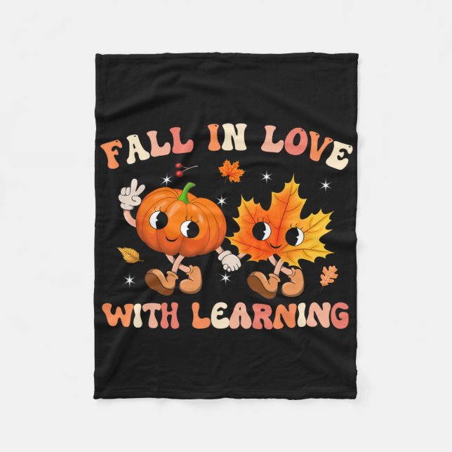 Couverture Polaire Tomber dans l'amour avec l'apprentissage Automne E (Devant)