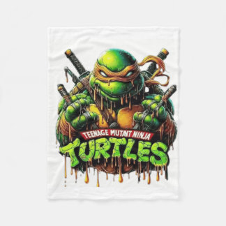 Couverture Polaire tortue