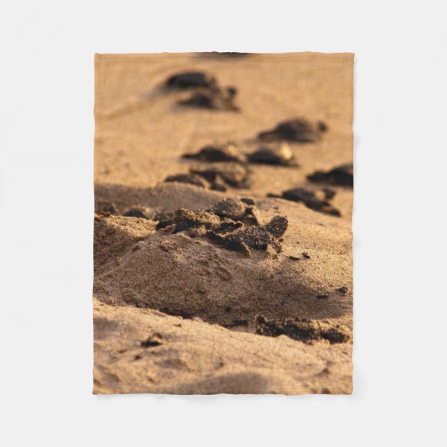 Couverture Polaire Tortues de mer (Devant)