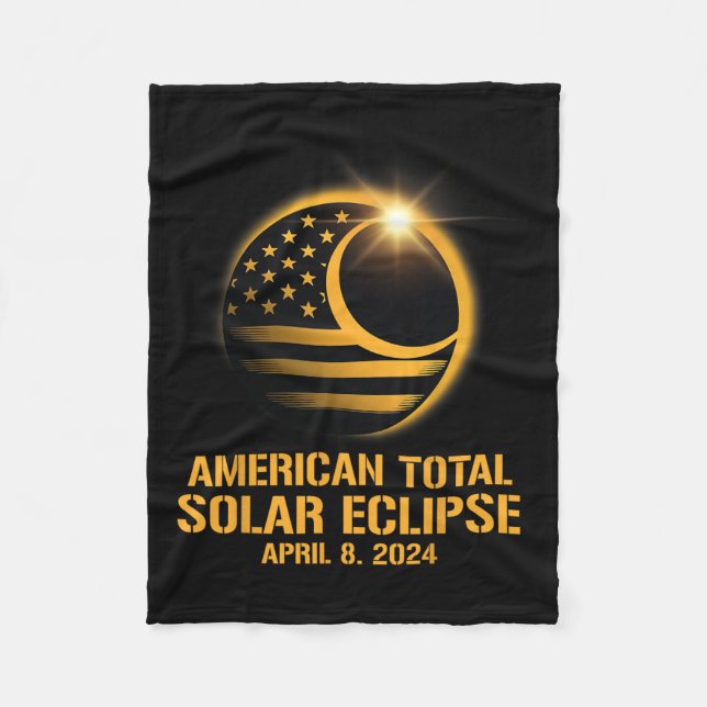 Couverture Polaire Total Éclipse Solaire 8 avril 2024 Totalité Astron (Devant)