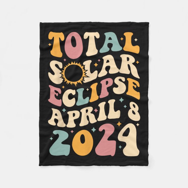 Couverture Polaire Totalité 04 08 24 Total Solaire Eclipse 2024 Super (Devant)
