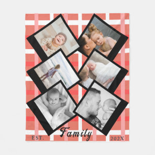 Couverture Polaire Toujours avec amour – Plaid personnalisé avec phot