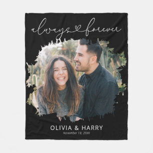 Couverture Polaire Toujours et toujours Couple Mariage photo