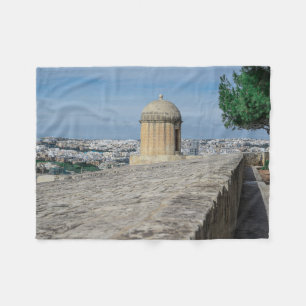 Couverture Polaire Tourelle de canon sur les murs de la vieille ville