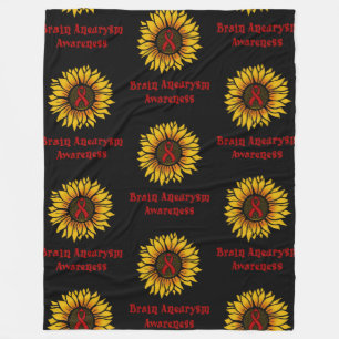 Couverture Polaire Tournesol...Aneurysme cérébral