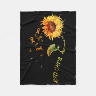Couverture Polaire Tournesol De Sensibilisation À La Tirpe Rsd 1