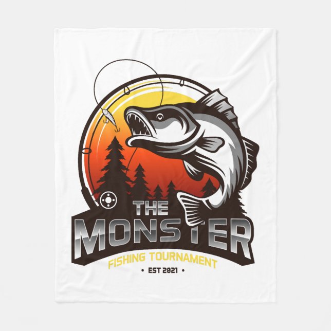 Couverture Polaire Tournoi de pêche (Devant)