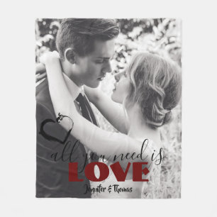 Couverture Polaire Tout ce dont vous avez besoin est Loever Forever C