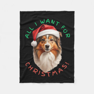 Couverture Polaire Tout ce que je veux pour Noël ! Pour les amoureux 