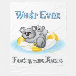 Couverture Polaire TOUT CE QUI Flotte votre Koala