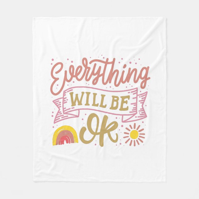 Couverture Polaire tout ira bien (Devant)