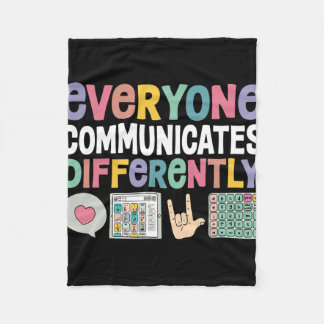 Couverture Polaire Tout le monde communique différemment Éducation sp