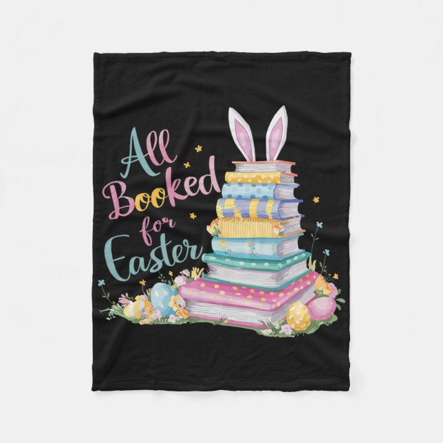 Couverture Polaire Toute la programmation pour le T-shirt de Pâques L (Devant)