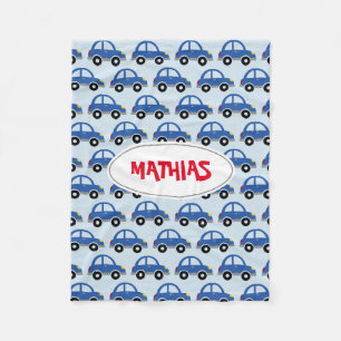 Couverture Polaire Toy voiture voiture motif enfant personnalisées co
