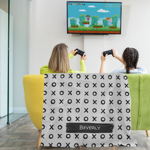 Couverture Polaire Trace de brosse XOXO