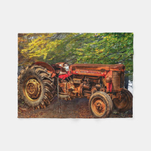 Couverture Polaire Traceur de la ferme rouge