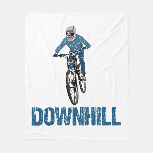 Couverture Polaire Trail Mountain Biker Downhill (Devant)