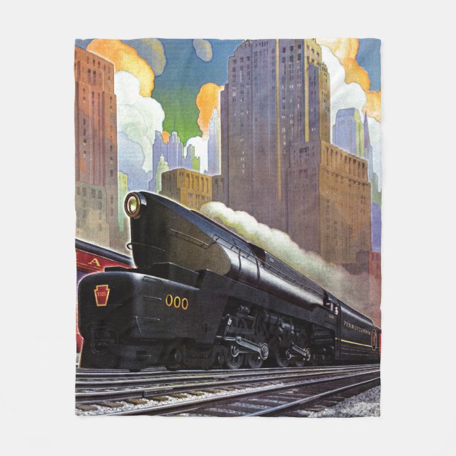 Couverture Polaire Train de Pennsylvanie par Unknown (Devant)