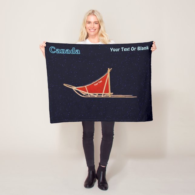 Couverture Polaire traîneau à chiens - Canada (En situation)