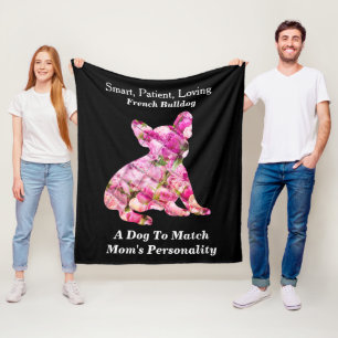 Couverture Polaire Traits de personnalité de Bouledogue Français remp