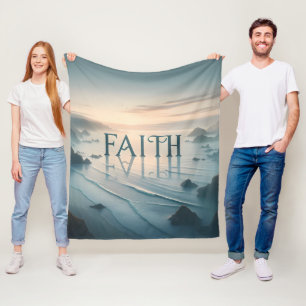 Couverture Polaire Tranquille foi du paysage marin