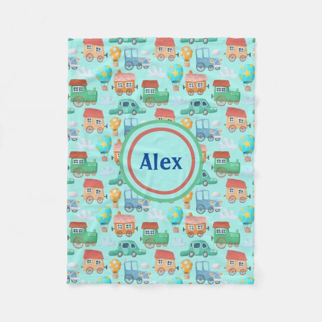 Couverture Polaire Transport pour enfants (Devant)