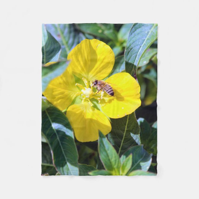 Couverture Polaire Travail de abeille (Devant)