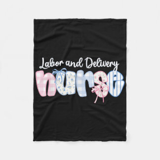 Couverture Polaire Travail Et Livraison Infirmière Vie Coquette Bow B
