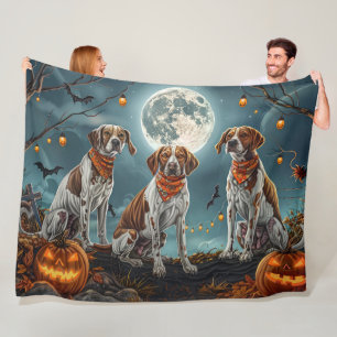 Couverture Polaire Treeing Walker Halloween Effrayant