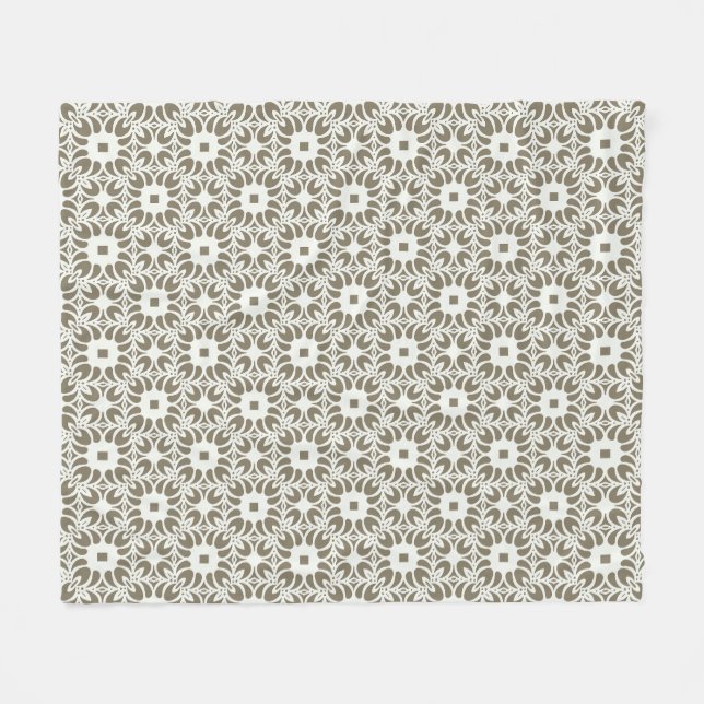 Couverture Polaire Trellis en lin (Devant (Horizontal))