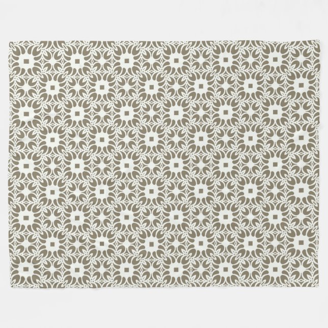 Couverture Polaire Trellis en lin (Devant (Horizontal))