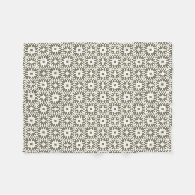 Couverture Polaire Trellis en lin (Devant (Horizontal))