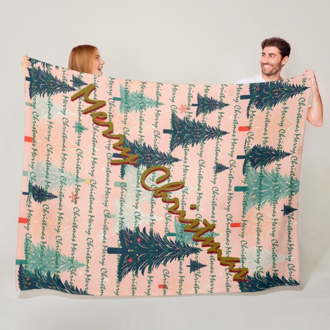Couverture Polaire Trendy Christmas Luxury Christmas Trees (En situation)