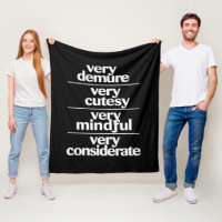 Très Décent Très Mignon Très Prévenant Décent