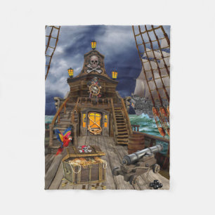 COUVERTURE POLAIRE TRÉSOR VOLÉ DE PIRATE