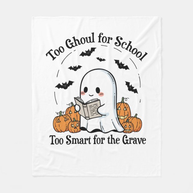 Couverture Polaire Trick ou Treat Halloween (Devant)