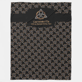 Couverture Polaire Triquetra (Brown/Argent)