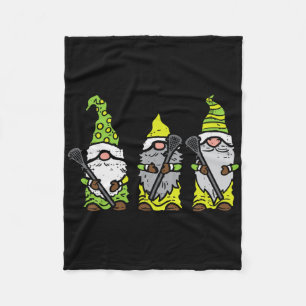 Couverture Polaire Trois Nordiques Gnomes Lacrosse Tomte Lax Joueur H